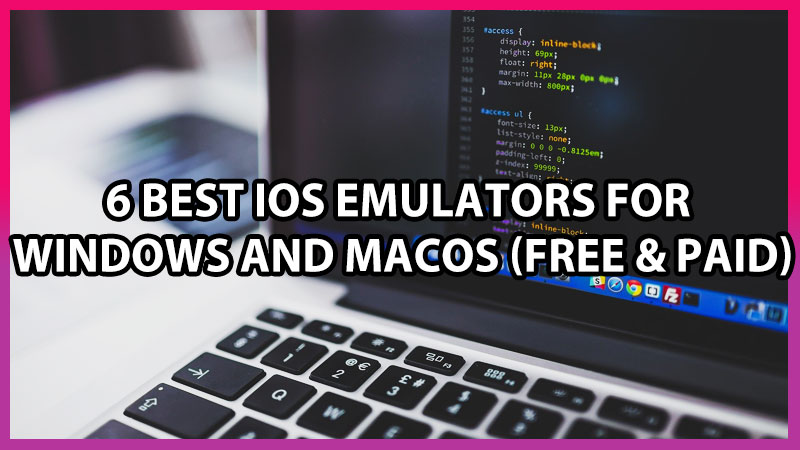 how to get a emulator mac